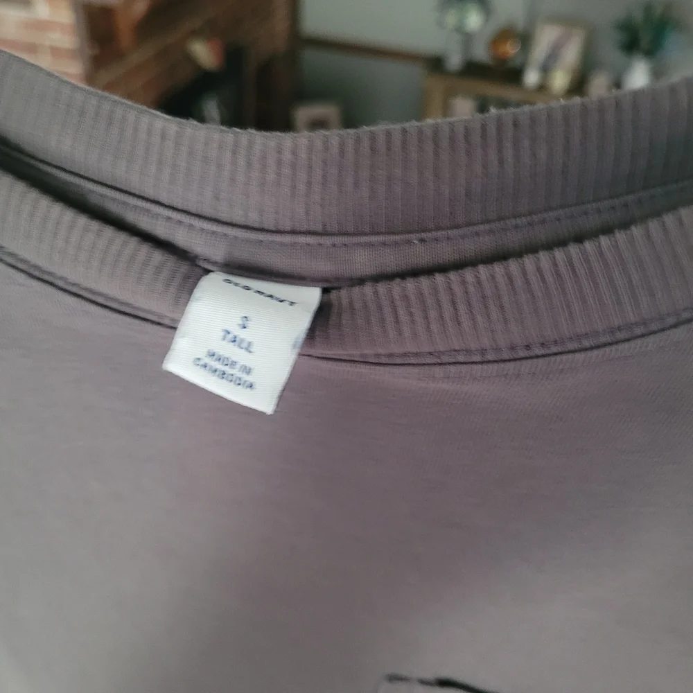 New, Old Navy, Summer/Spring, Gray, T-shirt Dress, Size Small - Picture 6 of 6